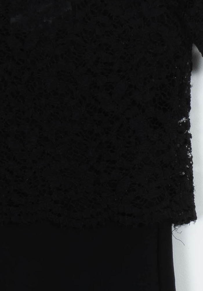 Robe Midi Noire - Taille XS/34 de la marque The Kooples | PARAD92746 - Vendu par Paradigme - Image 3