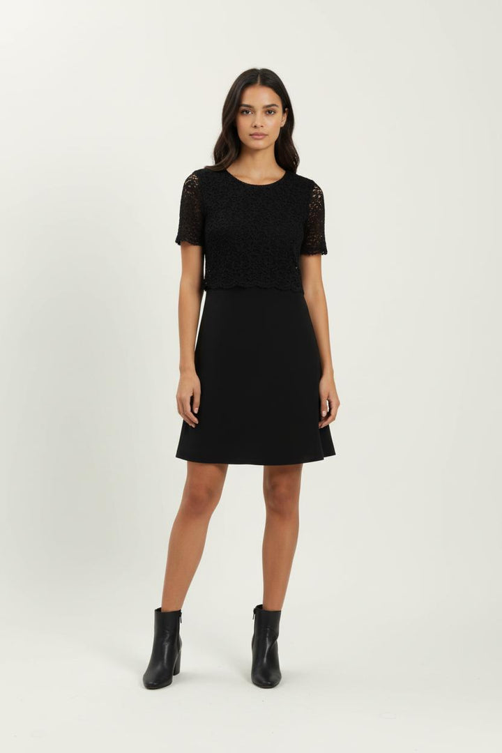 Robe Midi Noire - Taille XS/34 de la marque The Kooples | PARAD92746 - Vendu par Paradigme - Image 1