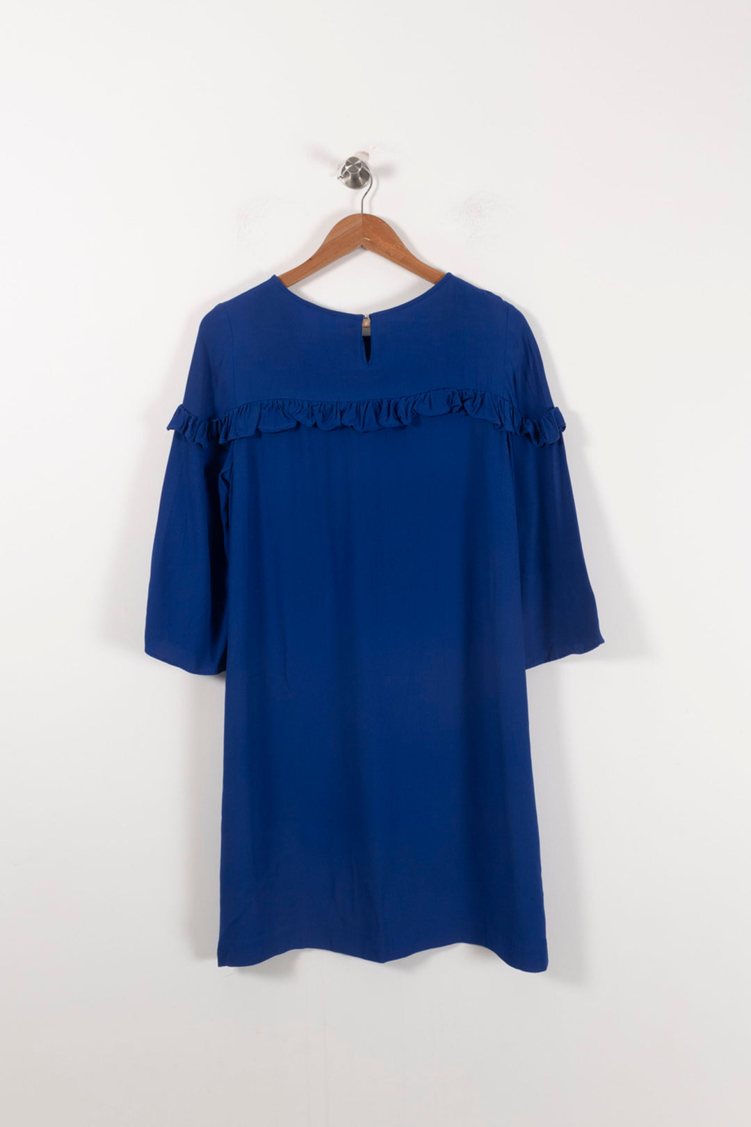 Robe Ample Bleue - Taille S/36 de la marque Claudie Pierlot | PARAD92749 - Vendu par Paradigme - Image 4