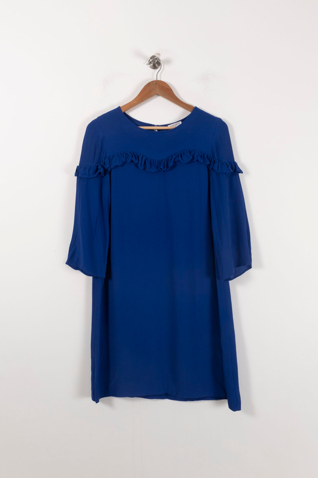 Robe Ample Bleue - Taille S/36 de la marque Claudie Pierlot | PARAD92749 - Vendu par Paradigme - Image 2