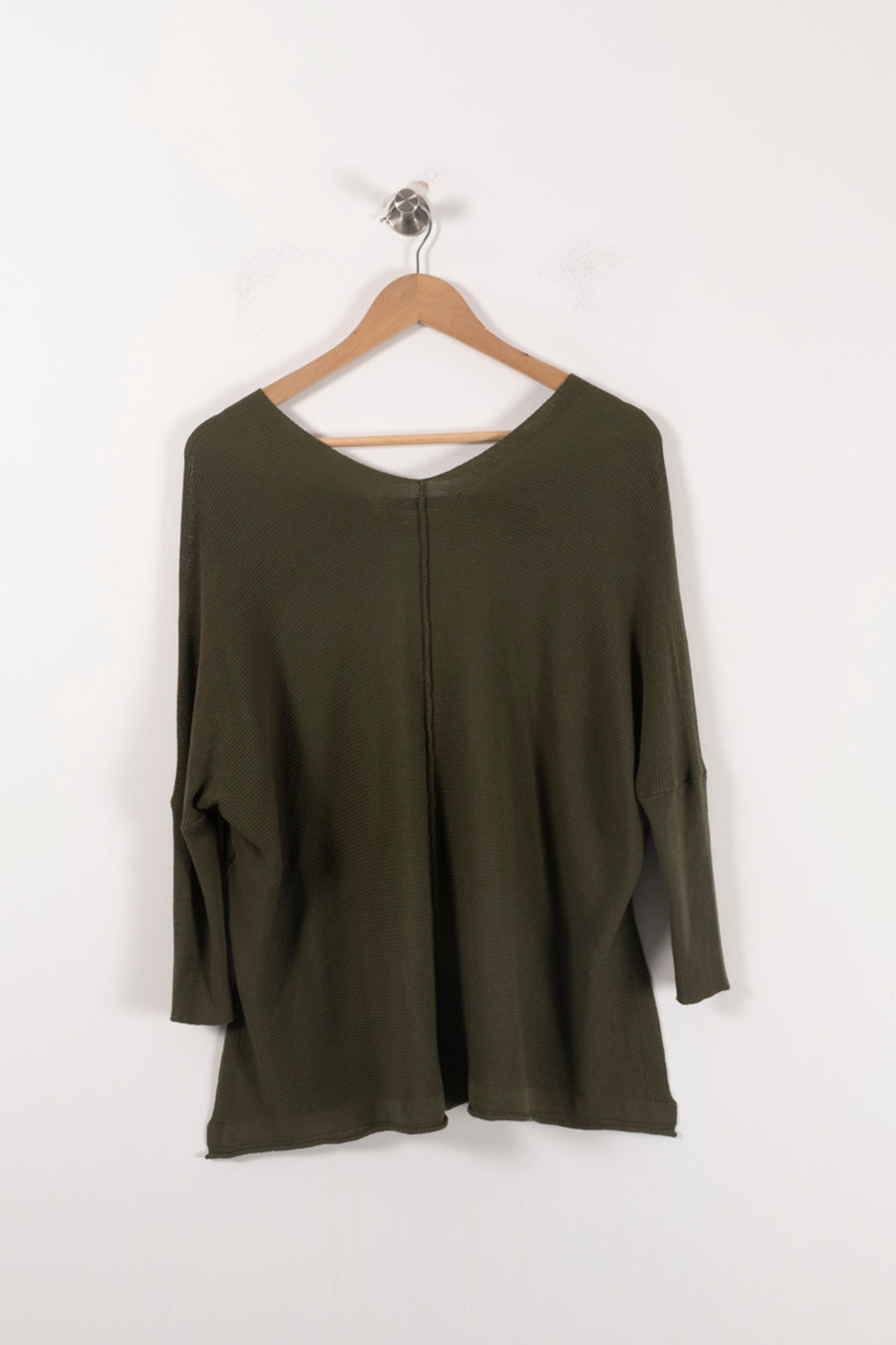 Pull Vert - Taille XS/34 de la marque La Fée Maraboutée | PARAD92755 - Vendu par Paradigme - Image 4
