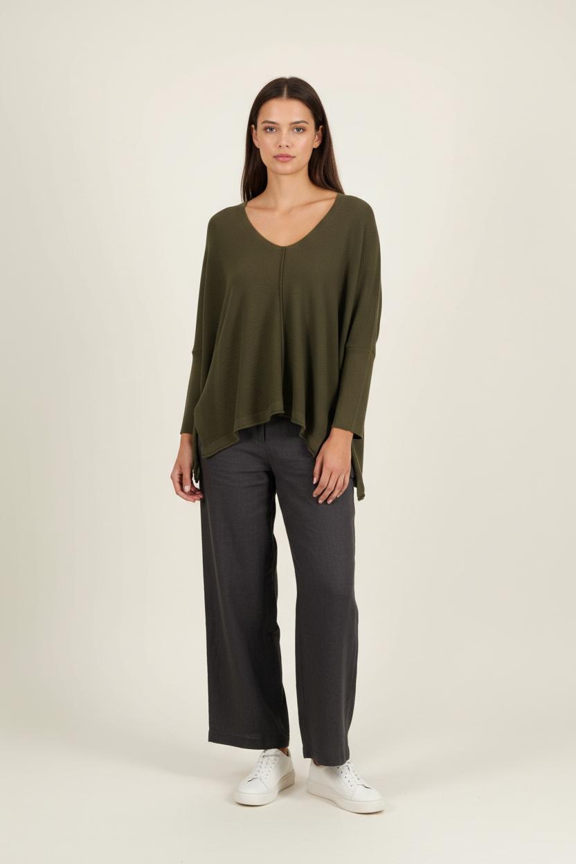 Pull Vert - Taille XS/34 de la marque La Fée Maraboutée | PARAD92755 - Vendu par Paradigme - Image 1