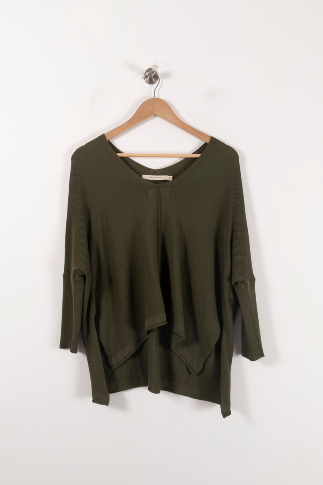 Pull Vert - Taille XS/34 de la marque La Fée Maraboutée | PARAD92755 - Vendu par Paradigme - Image 2