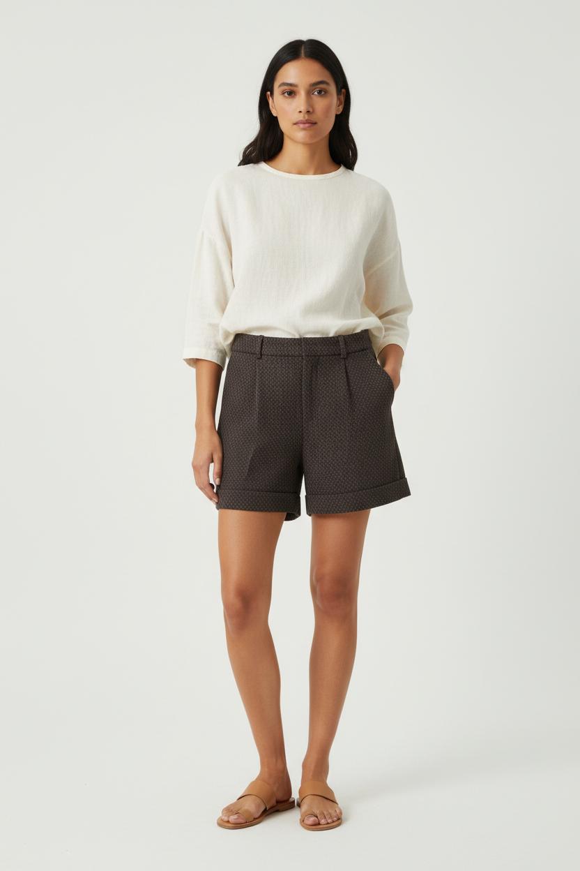 Short Gris - Taille XS/34 de la marque Kookai | PARAD92763 - Vendu par Paradigme - Image 1