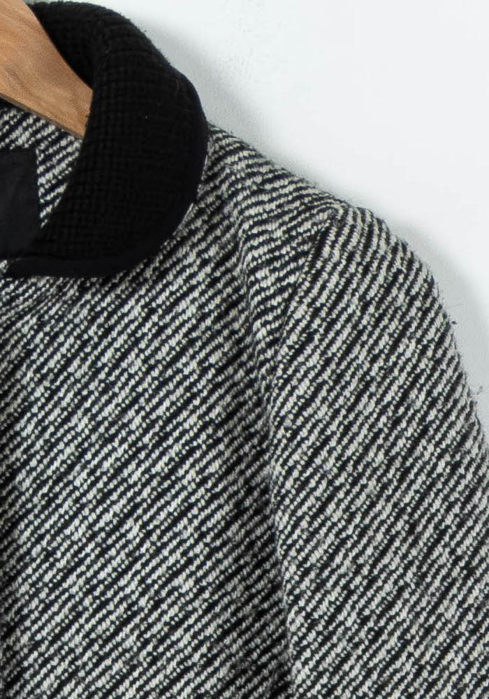 Manteau Gris et Noir - Taille S/36 de la marque Maje | PARAD92775 - Vendu par Paradigme - Image 3