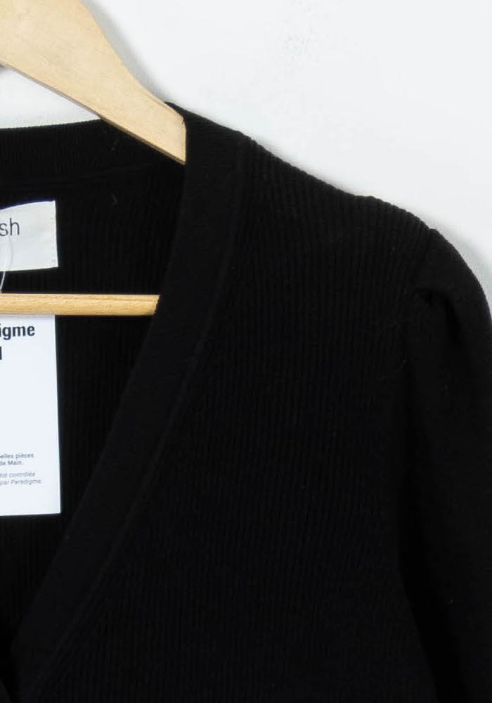 Cardigan Noir - Taille S/36 de la marque ba&sh | PARAD92779 - Vendu par Paradigme - Image 3