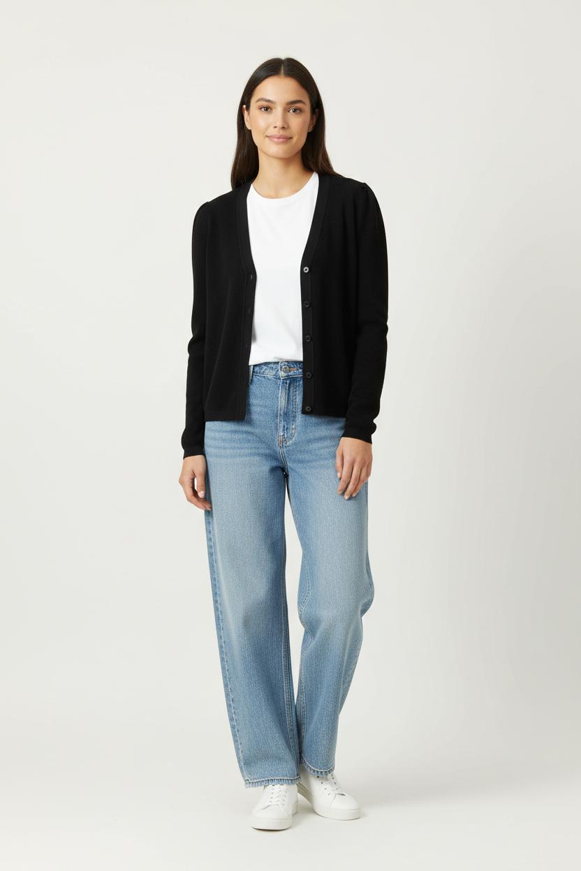 Cardigan Noir - Taille S/36 de la marque ba&sh | PARAD92779 - Vendu par Paradigme - Image 1