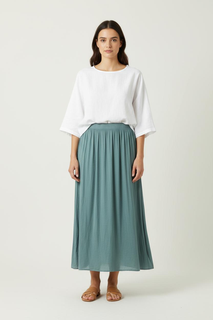 Jupe Longue Bleue - Taille XL/42 de la marque Maison 123 | PARAD92780 - Vendu par Paradigme - Image 1