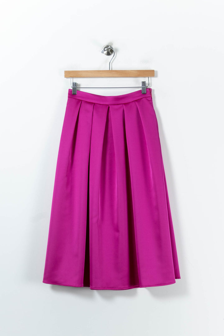 Jupe Mi-Longue Rose - Taille S/36 de la marque Weill | PARAD92781 - Vendu par Paradigme - Image 2