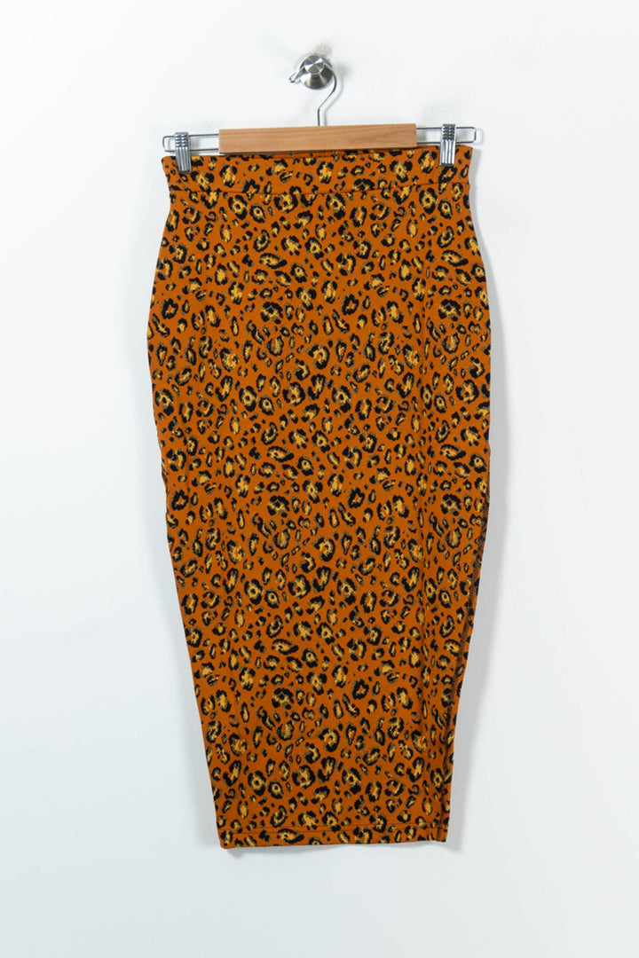Jupe Longue Orange et Noire - Taille S/36 de la marque Heimstone | PARAD92784 - Vendu par Paradigme - Image 4