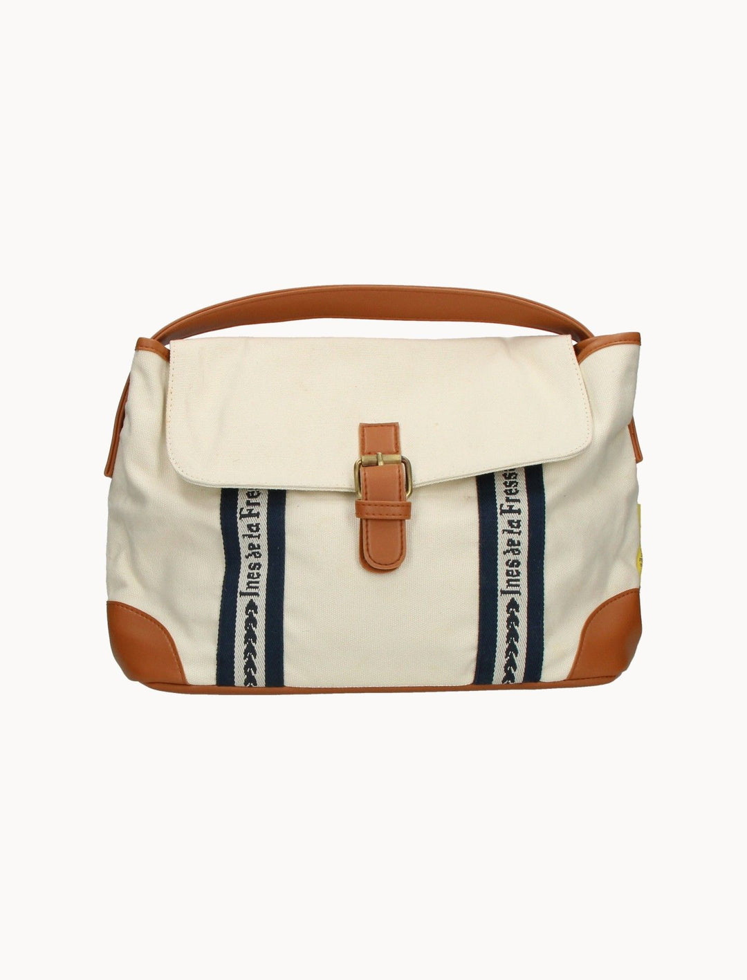 Sac Blanc et Marron - Taille T.U. de la marque Ines de la Fressange Paris | PARAD92785 - Vendu par Paradigme - Image 1