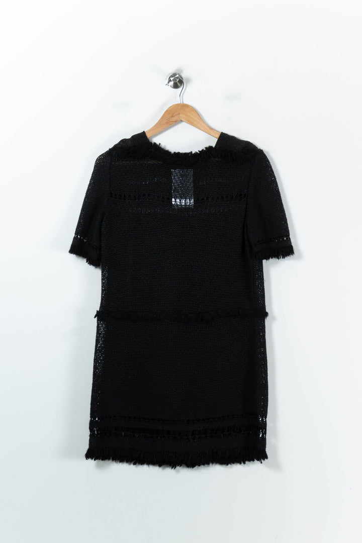 Robe Courte Noire - Taille S/36 de la marque Isabel Marant | PARAD92787 - Vendu par Paradigme - Image 4