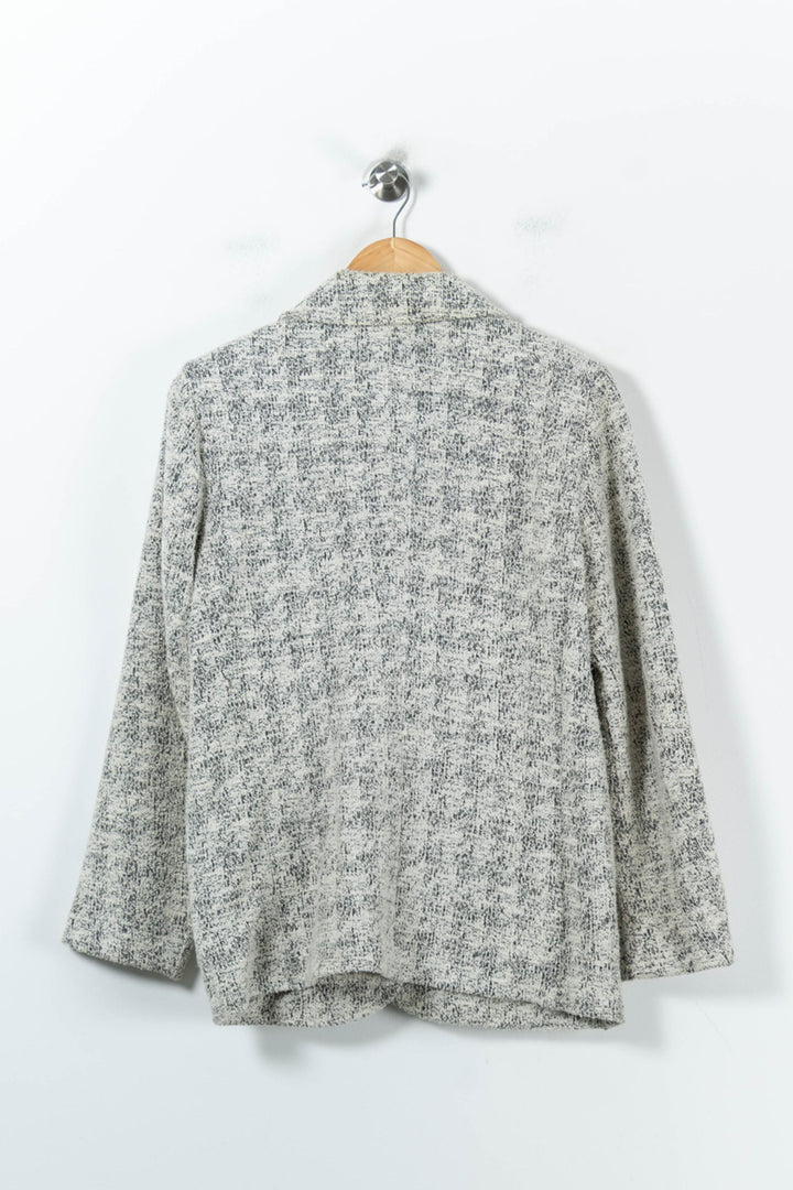 Blazer Gris - Taille L/40 de la marque Agnès b. | PARAD92788 - Vendu par Paradigme - Image 4