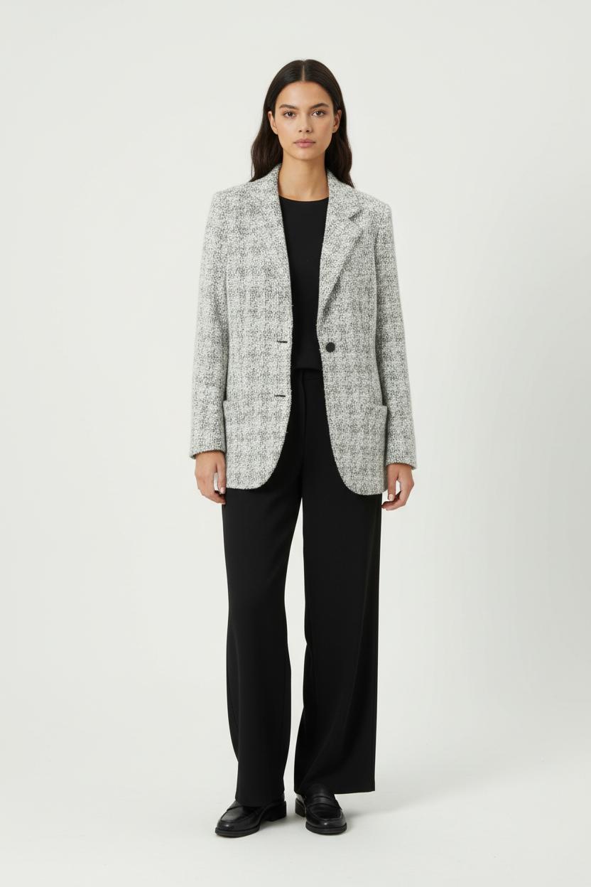 Blazer Gris - Taille L/40 de la marque Agnès b. | PARAD92788 - Vendu par Paradigme - Image 1