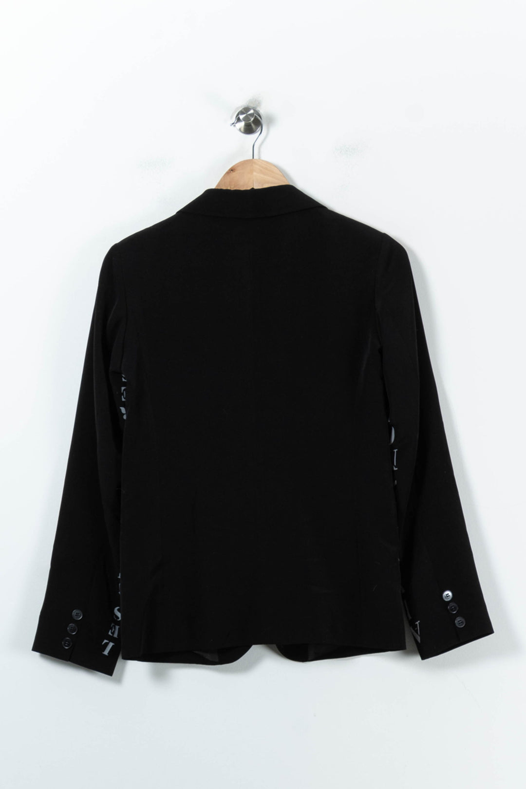 Veste Noire - Taille S/36 de la marque Agnès b. | PARAD92789 - Vendu par Paradigme - Image 4