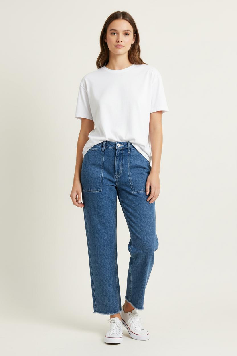 Jean Bleu - Taille M/38 de la marque ba&sh | PARAD92794 - Vendu par Paradigme - Image 1