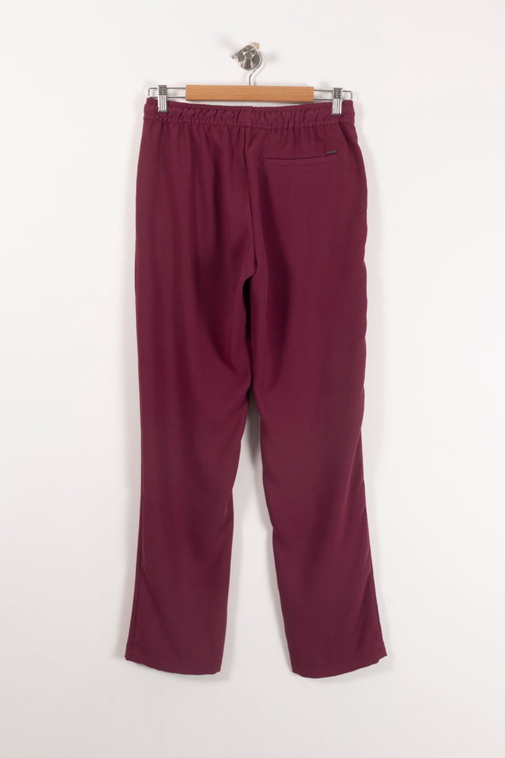 Pantalon Bordeaux - Taille S/36 de la marque IKKS | PARAD92807 - Vendu par Paradigme - Image 4