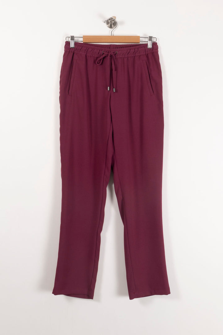 Pantalon Bordeaux - Taille S/36 de la marque IKKS | PARAD92807 - Vendu par Paradigme - Image 2