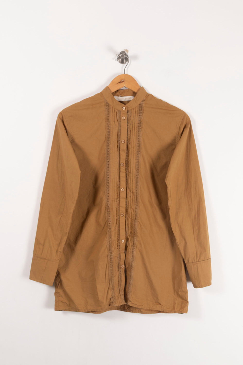 Blouse Marron - Taille XS/34 de la marque Vanessa Bruno | PARAD92814 - Vendu par Paradigme - Image 2