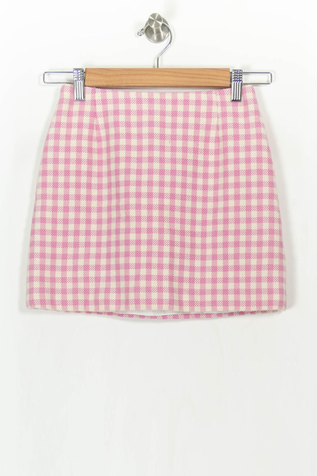Jupe Écossaise Rose et Blanche - Taille XS/34 de la marque Ami Paris | PARAD92821 - Vendu par Paradigme - Image 2