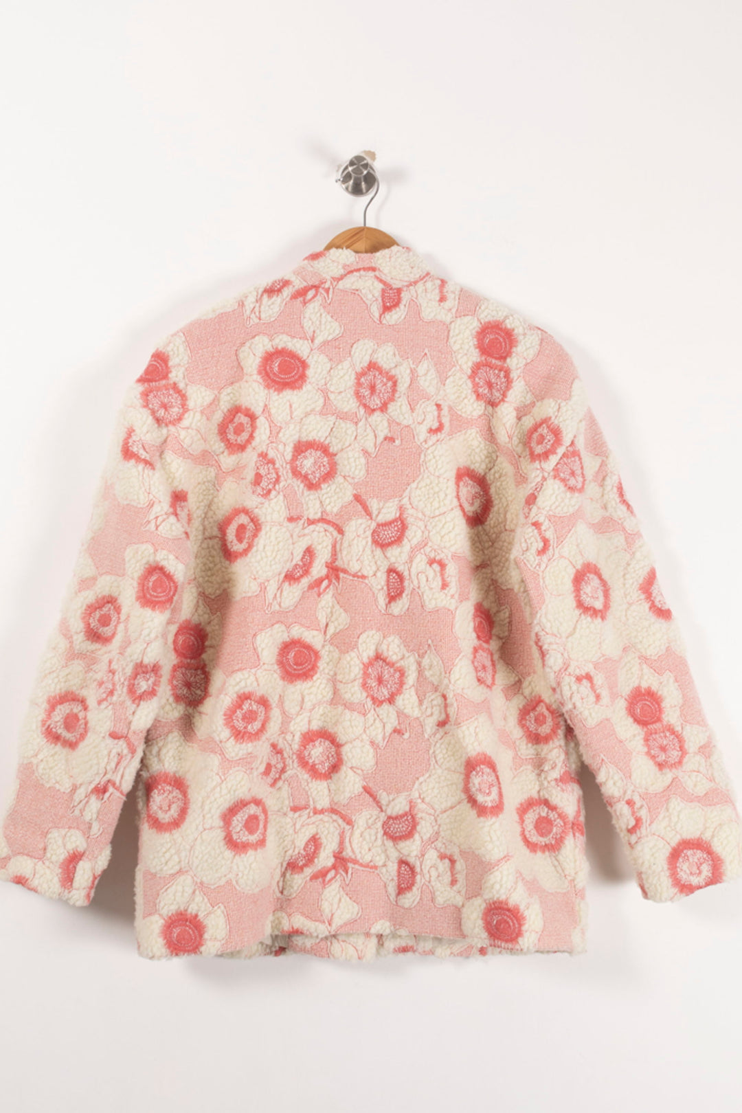 Manteau Rose et Blanc - Taille XS/34 de la marque Sézane | PARAD92826 - Vendu par Paradigme - Image 4