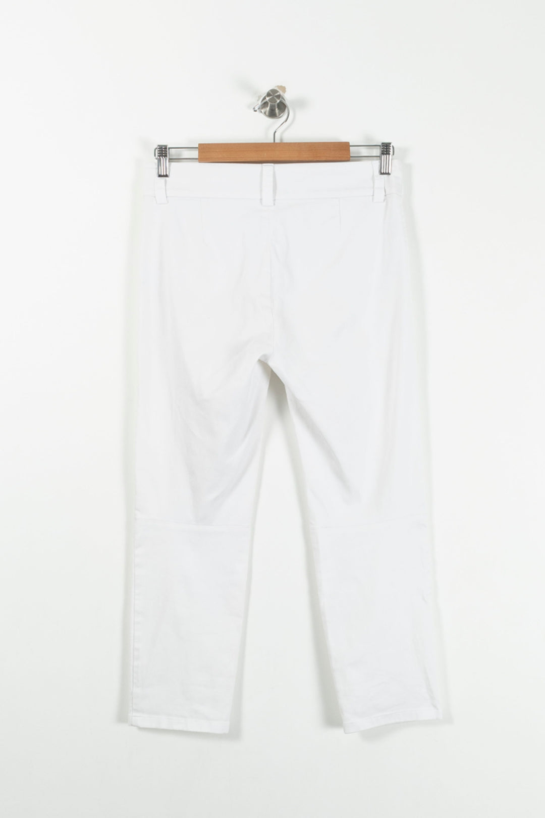 Pantalon Blanc - Taille L/40 de la marque Agnès b. | PARAD92828 - Vendu par Paradigme - Image 4