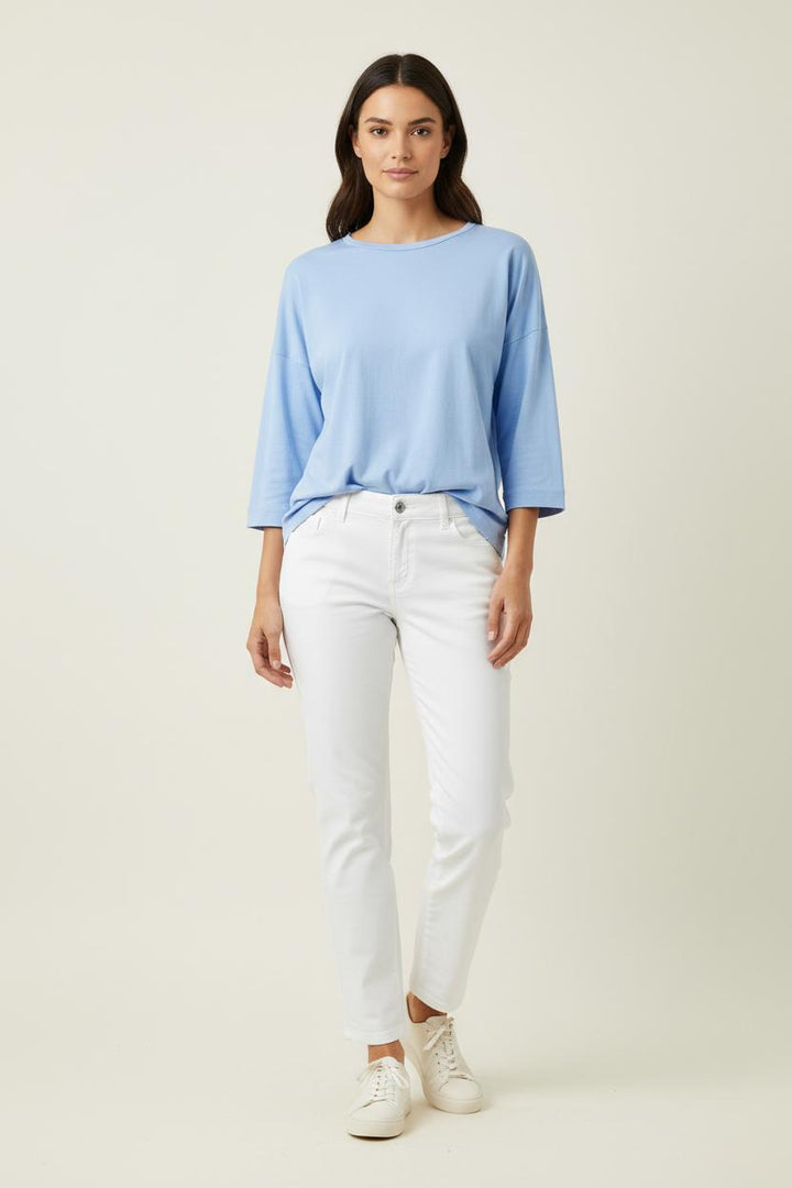 Pantalon Blanc - Taille L/40 de la marque Agnès b. | PARAD92828 - Vendu par Paradigme - Image 1