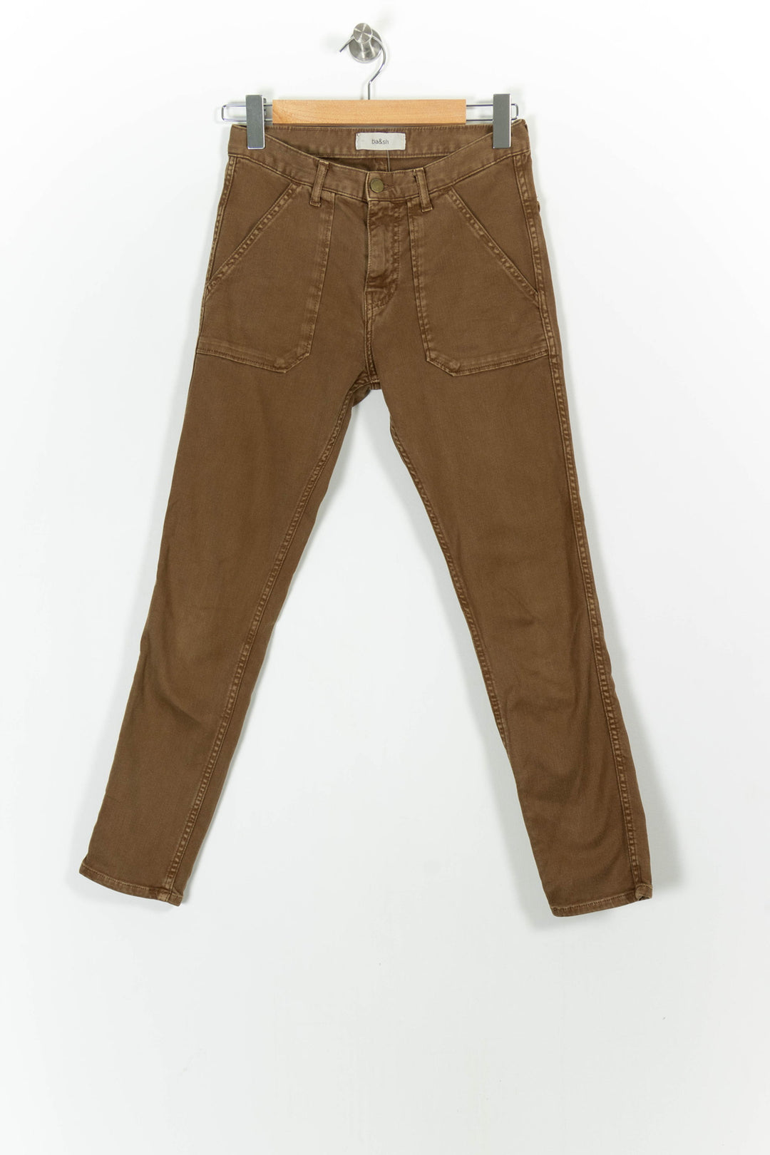 Pantalon Marron - Taille XS/34 de la marque ba&sh | PARAD92831 - Vendu par Paradigme - Image 2