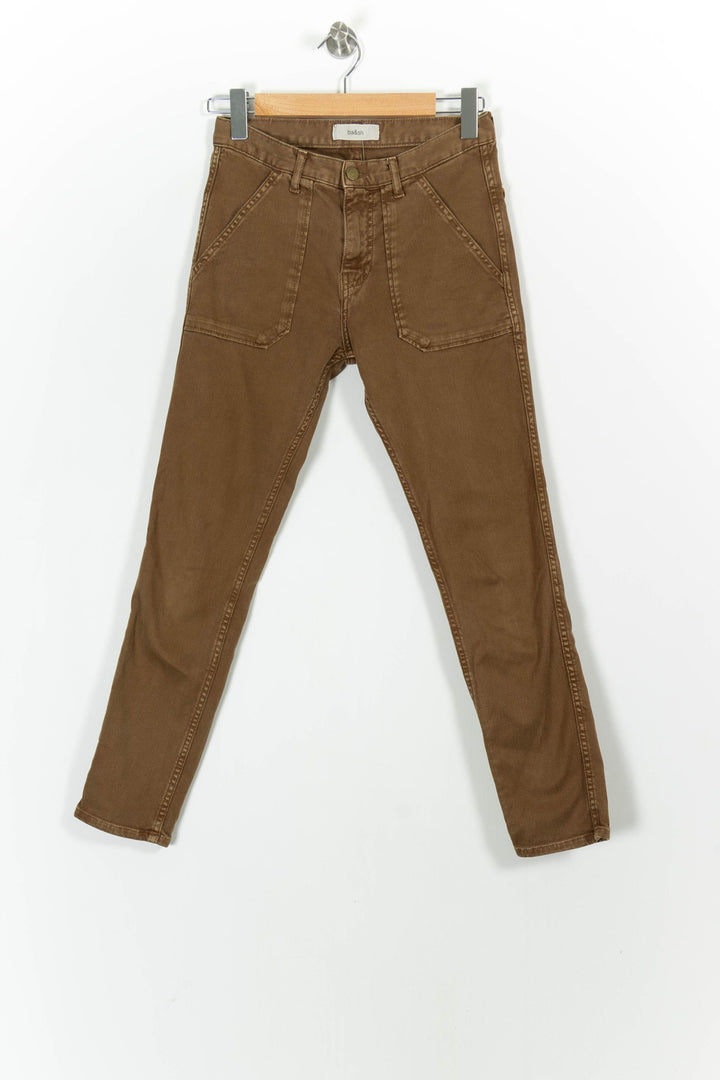Pantalon Marron - Taille XS/34 de la marque ba&sh | PARAD92831 - Vendu par Paradigme - Image 2