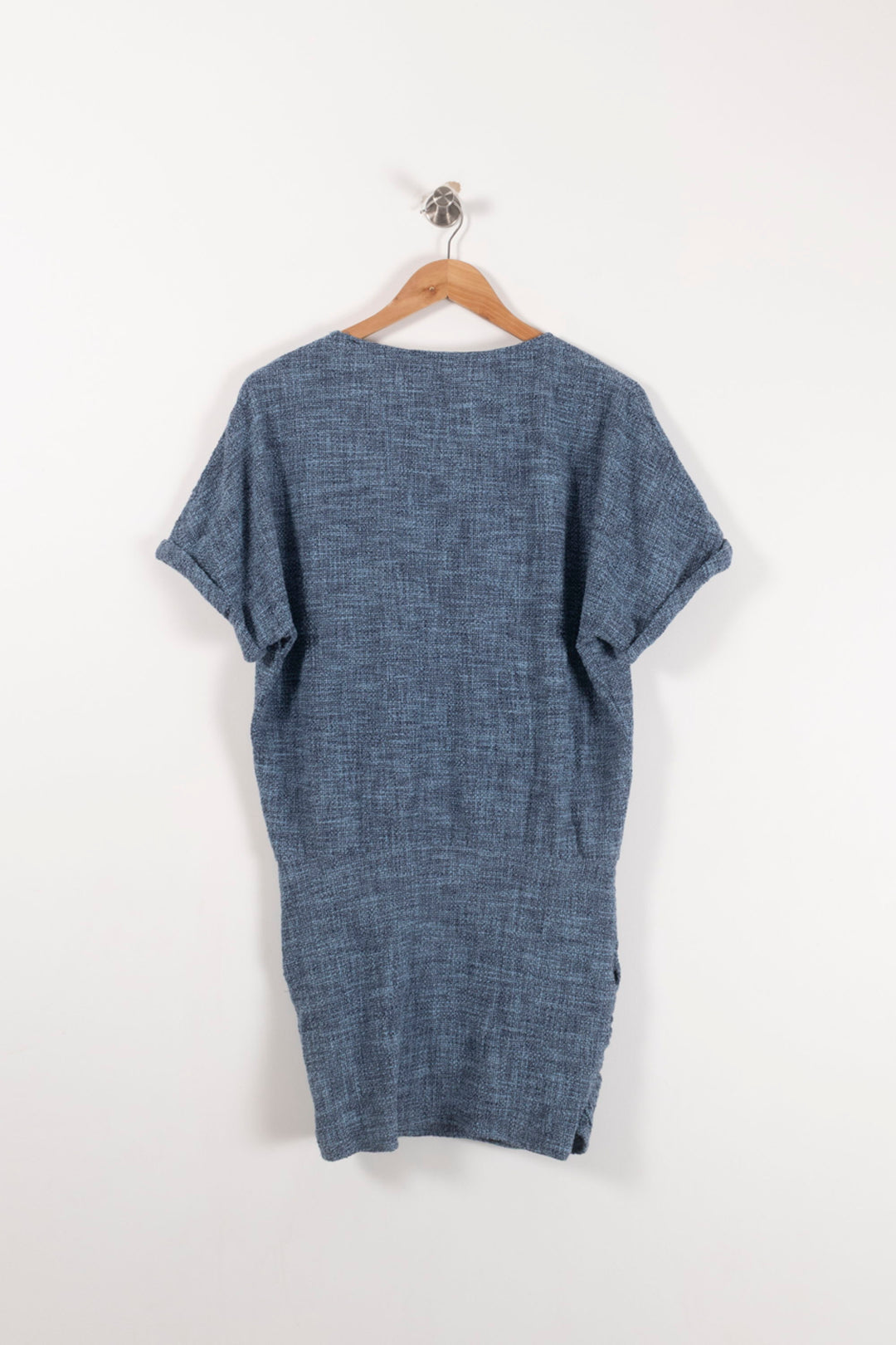 Robe Droite Bleue - Taille S/36 de la marque ba&sh | PARAD92849 - Vendu par Paradigme - Image 4