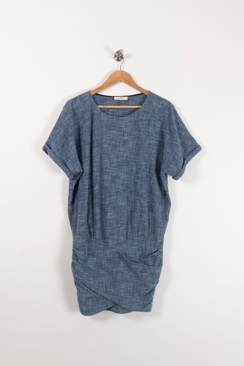Robe Droite Bleue - Taille S/36 de la marque ba&sh | PARAD92849 - Vendu par Paradigme - Image 2