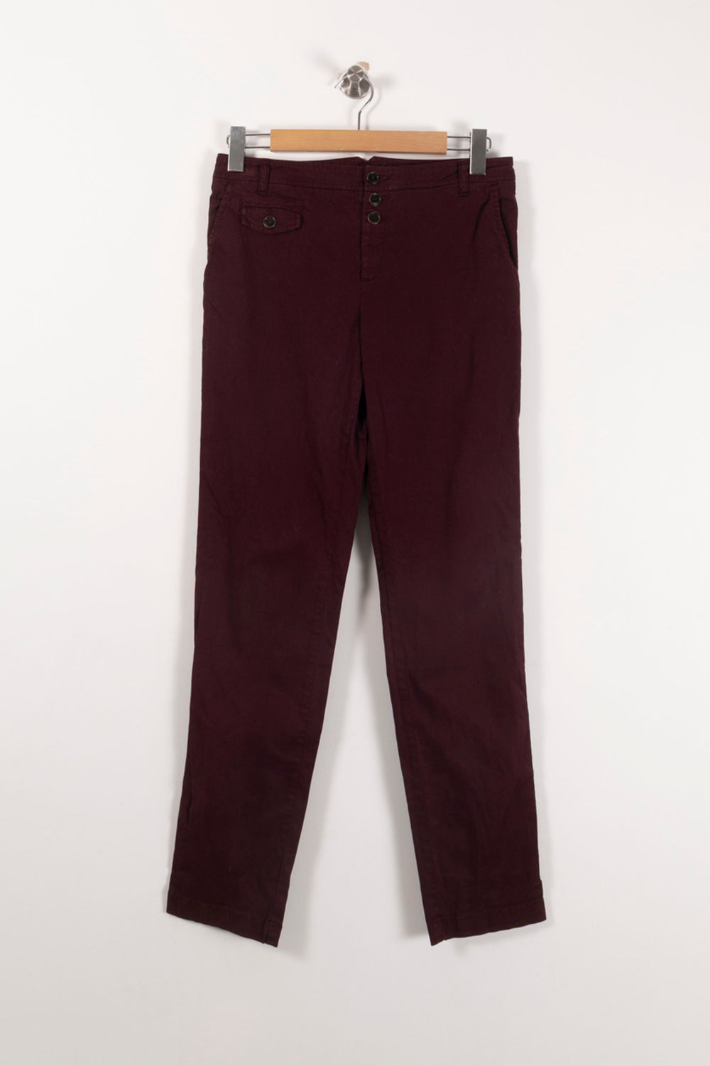 Pantalon Bordeaux - Taille M/38 de la marque Comptoir des Cotonniers | PARAD92859 - Vendu par Paradigme - Image 2