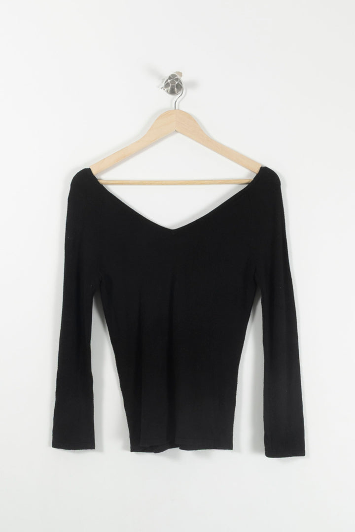 Pull Noir - Taille S/36 de la marque Sud express | PARAD92860 - Vendu par Paradigme - Image 4