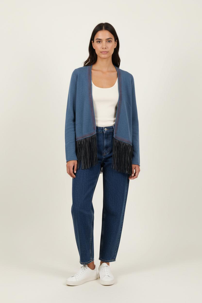 Veste Bleue et Noire - Taille S/36 de la marque Zadig&Voltaire | PARAD92863 - Vendu par Paradigme - Image 1