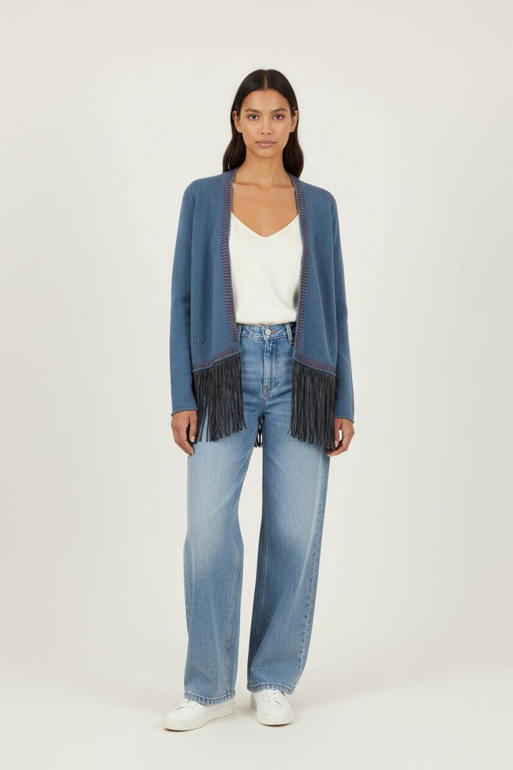 Veste Bleu et Noir - Taille S/36 de la marque Zadig&Voltaire | PARAD92865 - Vendu par Paradigme - Image 1