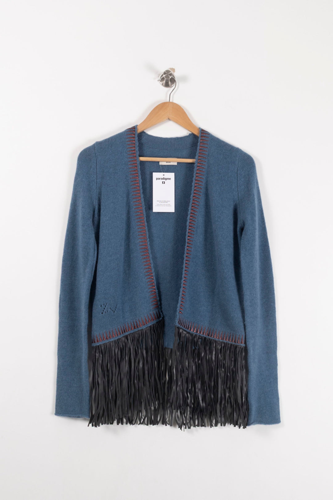 Veste Bleu et Noir - Taille S/36 de la marque Zadig&Voltaire | PARAD92865 - Vendu par Paradigme - Image 2