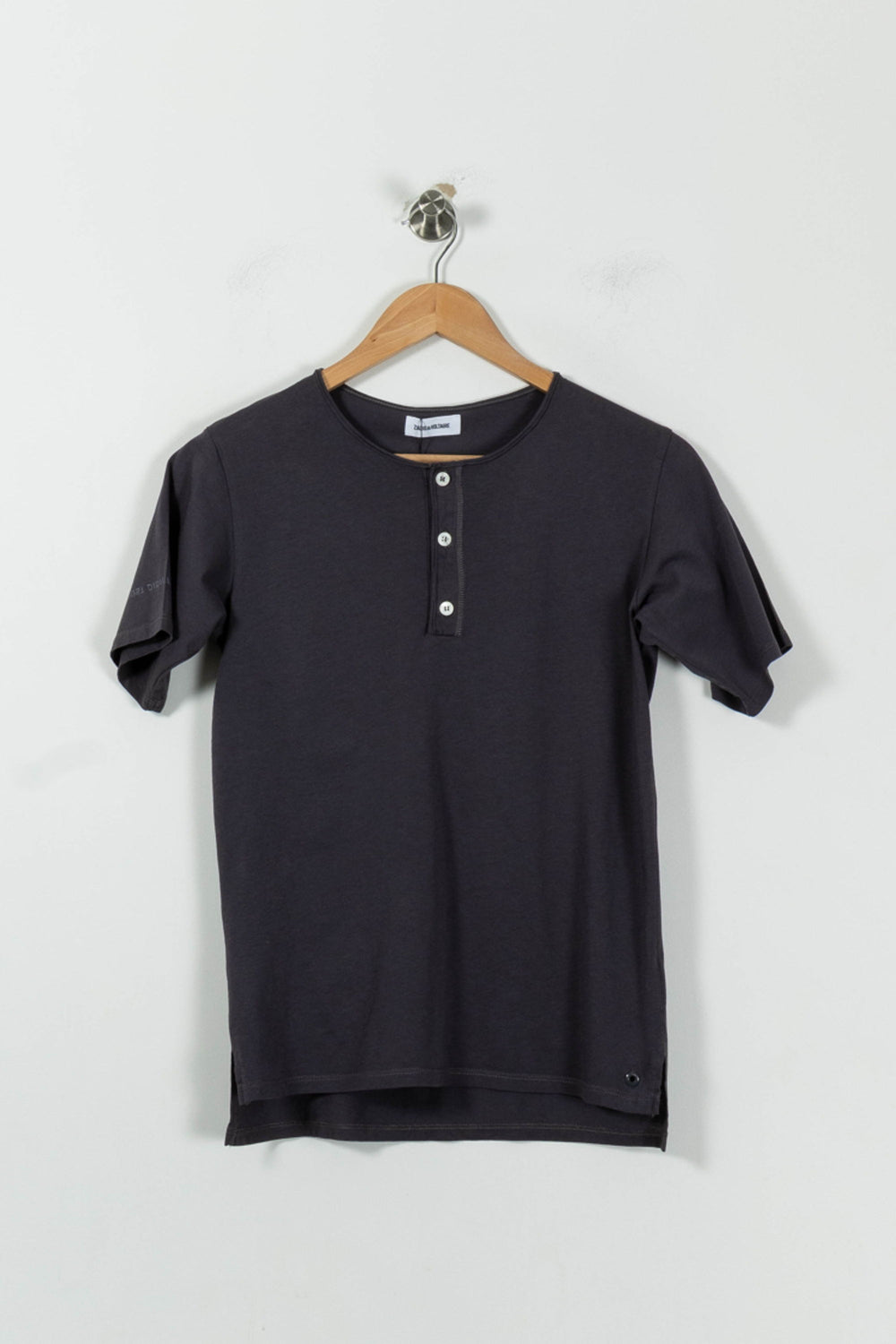 Tee-shirt Gris - Taille XS/34 de la marque Zadig&Voltaire | PARAD92871 - Vendu par Paradigme - Image 2