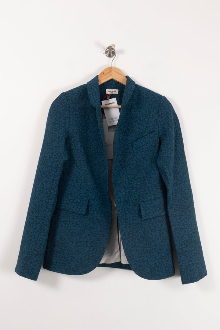 Blazer Bleu - Taille S/36 de la marque Zadig&Voltaire | PARAD92875 - Vendu par Paradigme - Image 2