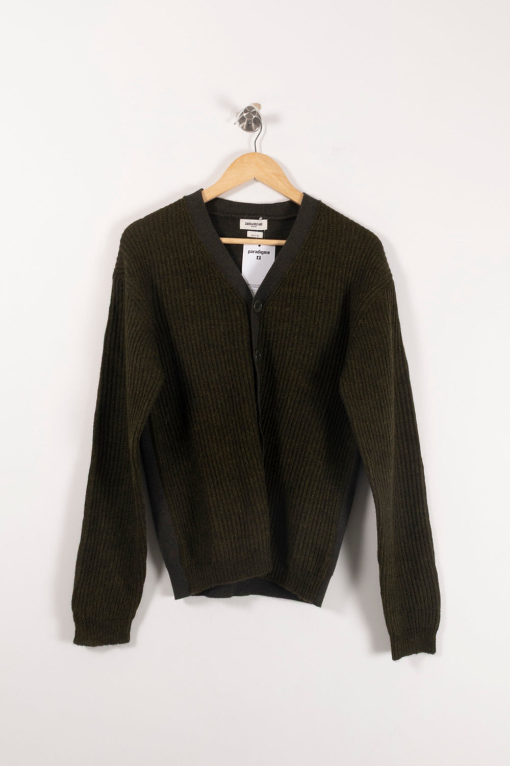 Cardigan Vert - Taille S/36 de la marque Zadig&Voltaire | PARAD92876 - Vendu par Paradigme - Image 2