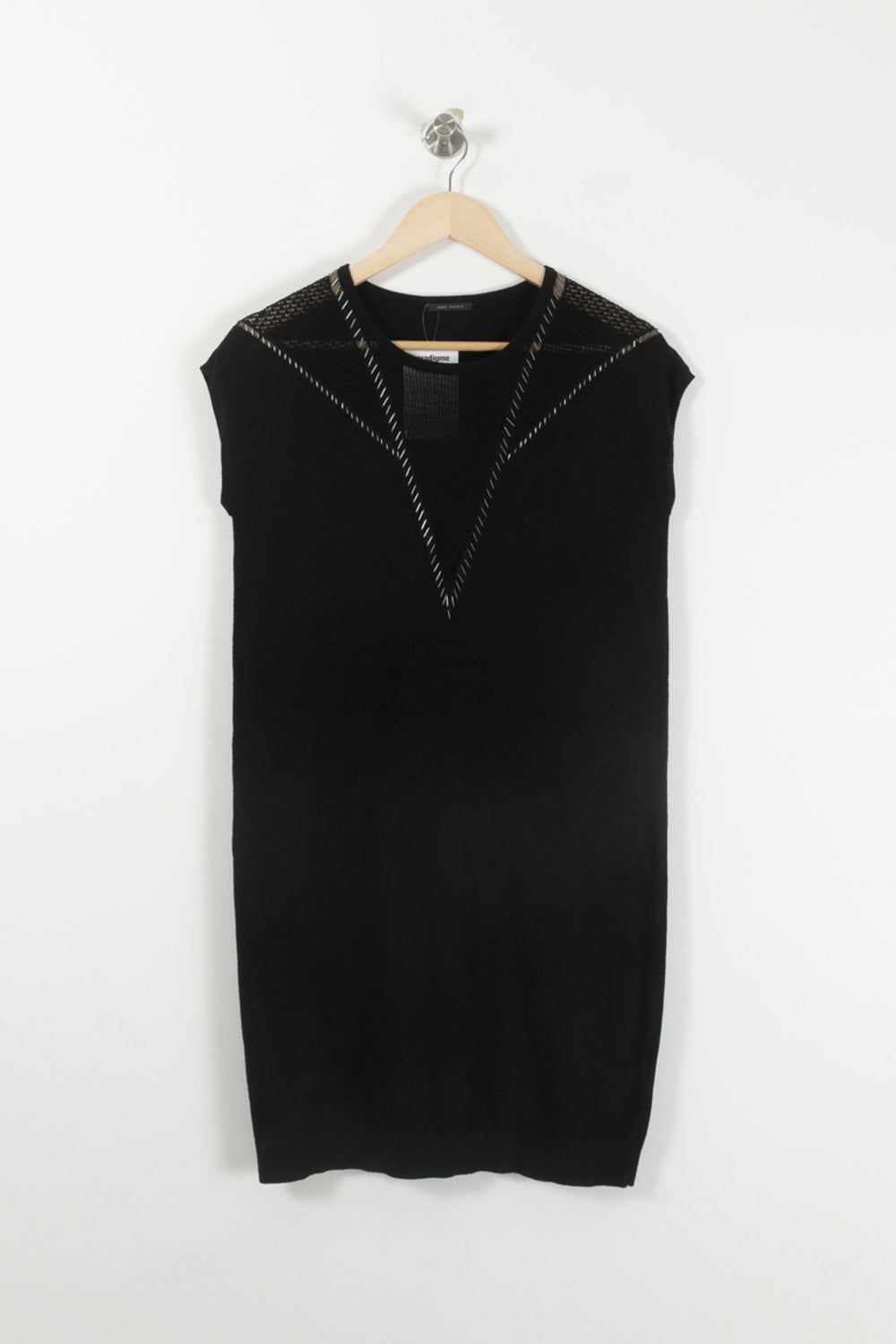 Robe Courte Noire - Taille S/36 de la marque IKKS | PARAD92877 - Vendu par Paradigme - Image 2