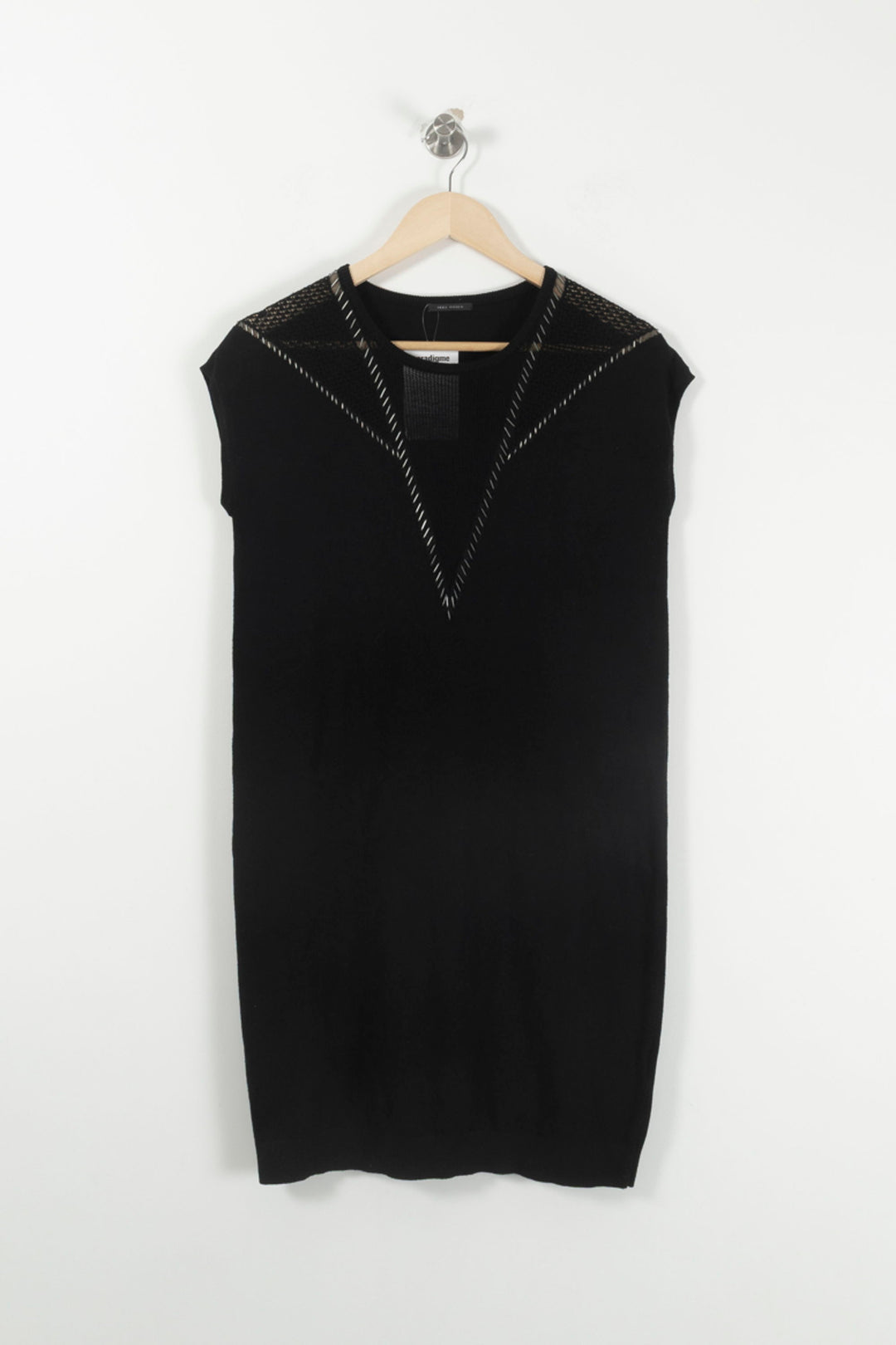 Robe Courte Noire - Taille S/36 de la marque IKKS | PARAD92877 - Vendu par Paradigme - Image 2