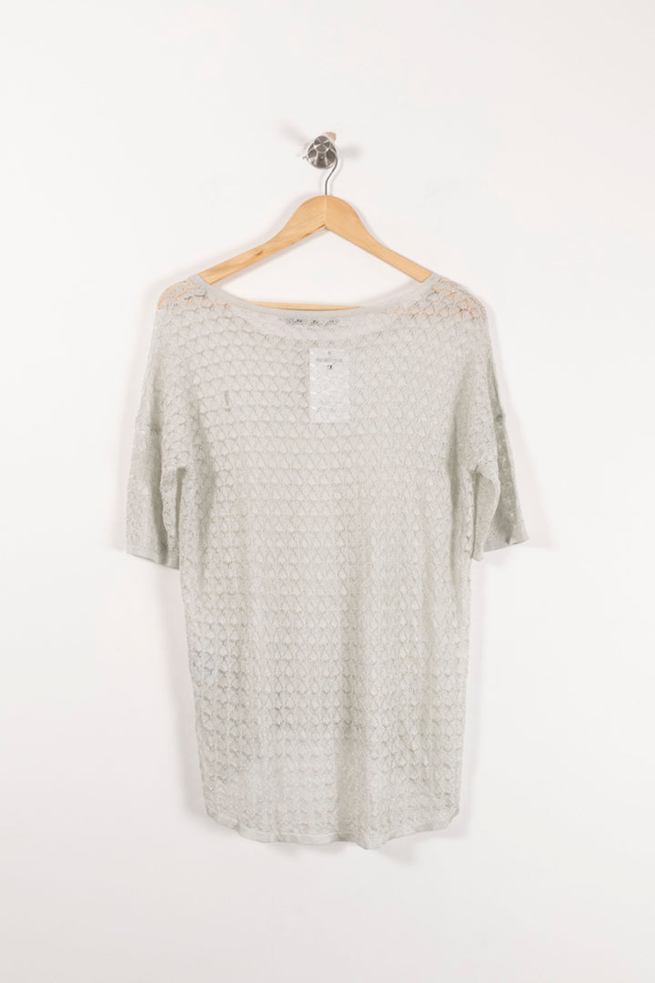 Blouse Grise - Taille S/36 de la marque Bérénice | PARAD92880 - Vendu par Paradigme - Image 4