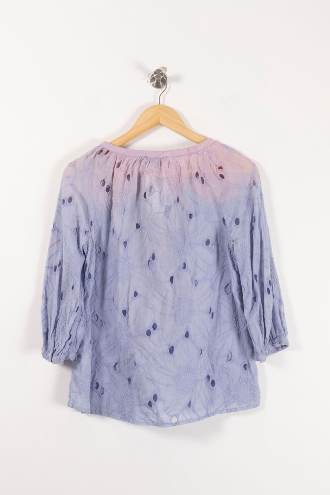 Blouse Bleue - Taille S/36 de la marque Caroll | PARAD92881 - Vendu par Paradigme - Image 4