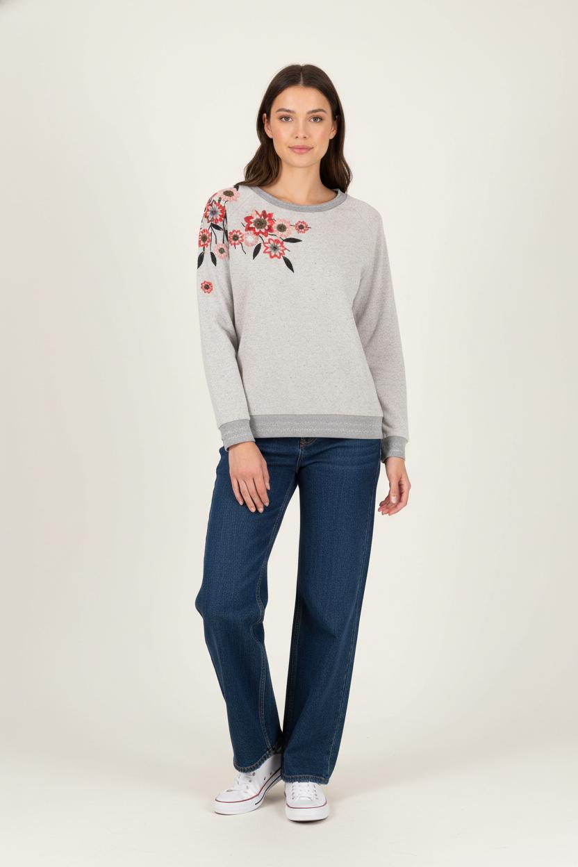Sweat Gris - Taille XS/34 de la marque One Step | PARAD92890 - Vendu par Paradigme - Image 1