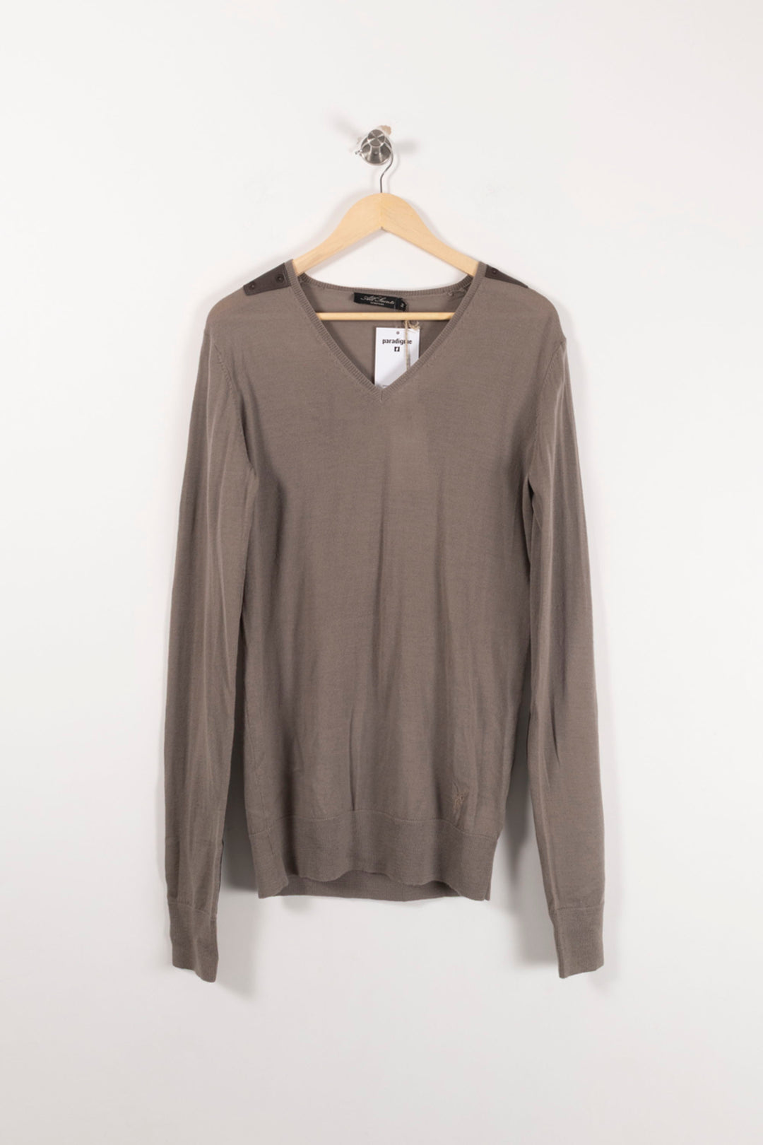 Pull Marron - Taille M/38 de la marque All Saints | PARAD92894 - Vendu par Paradigme - Image 2