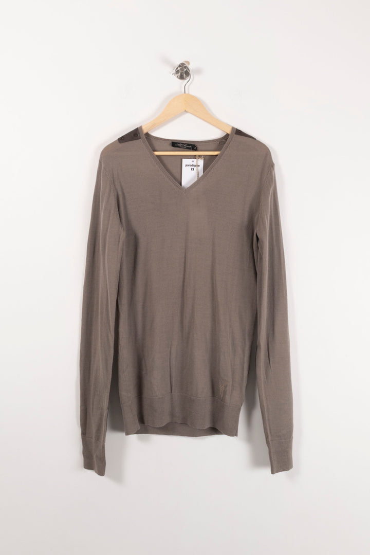 Pull Marron - Taille M/38 de la marque All Saints | PARAD92894 - Vendu par Paradigme - Image 2