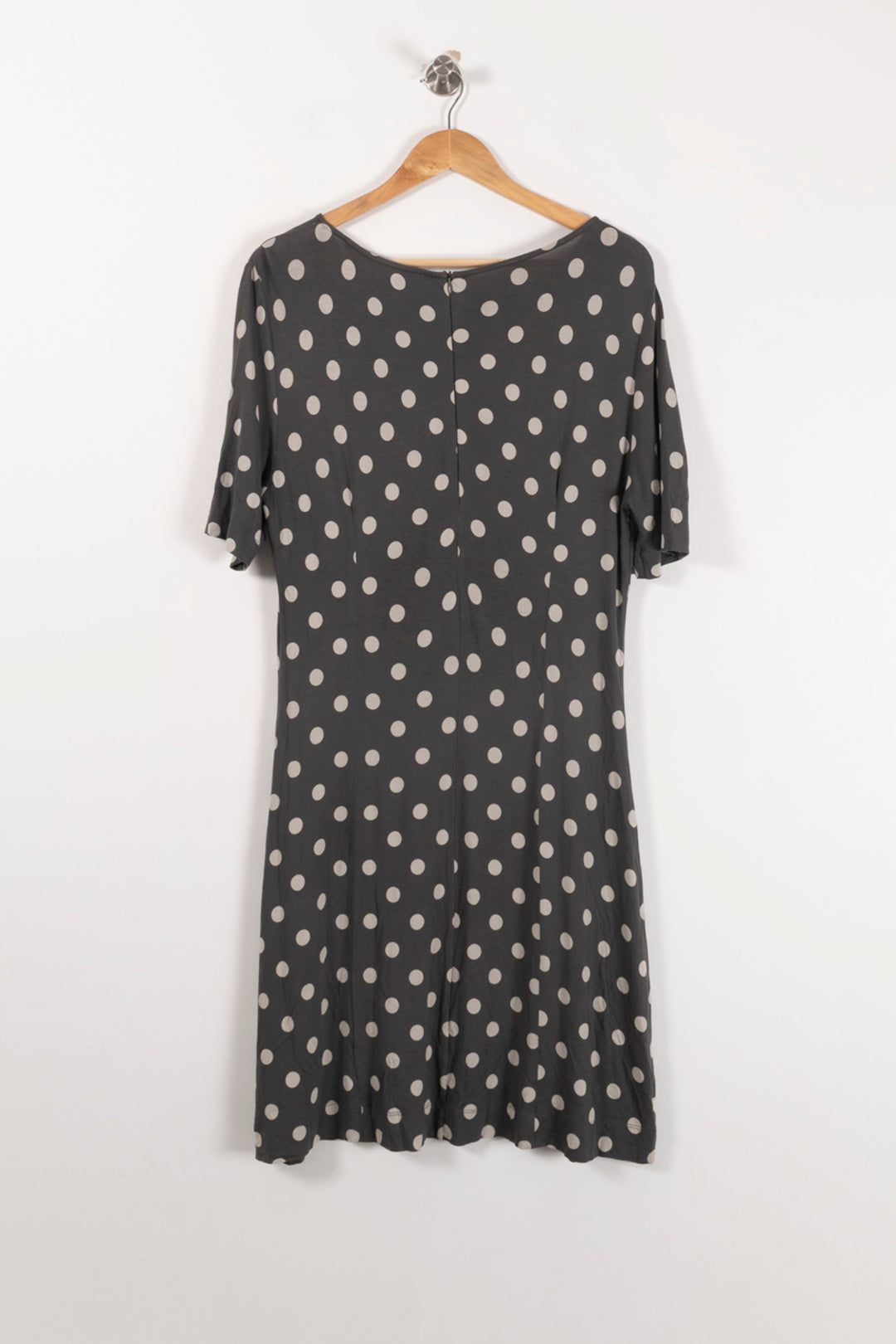 Robe Gris et Blanche - Taille L/40 de la marque La Fée Maraboutée | PARAD92895 - Vendu par Paradigme - Image 4