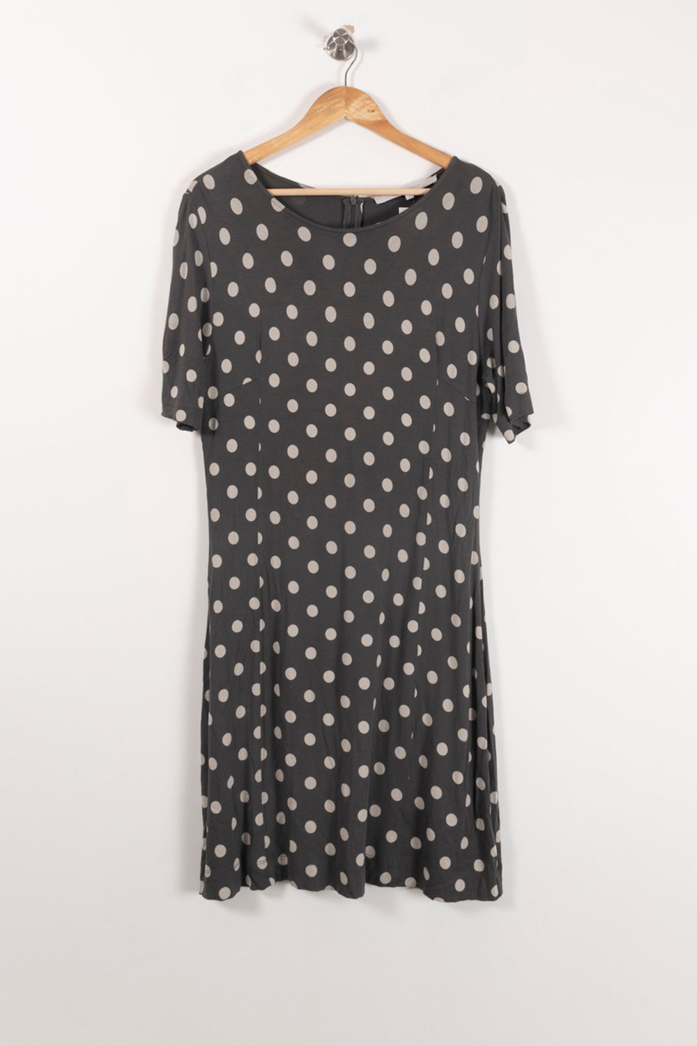 Robe Gris et Blanche - Taille L/40 de la marque La Fée Maraboutée | PARAD92895 - Vendu par Paradigme - Image 2