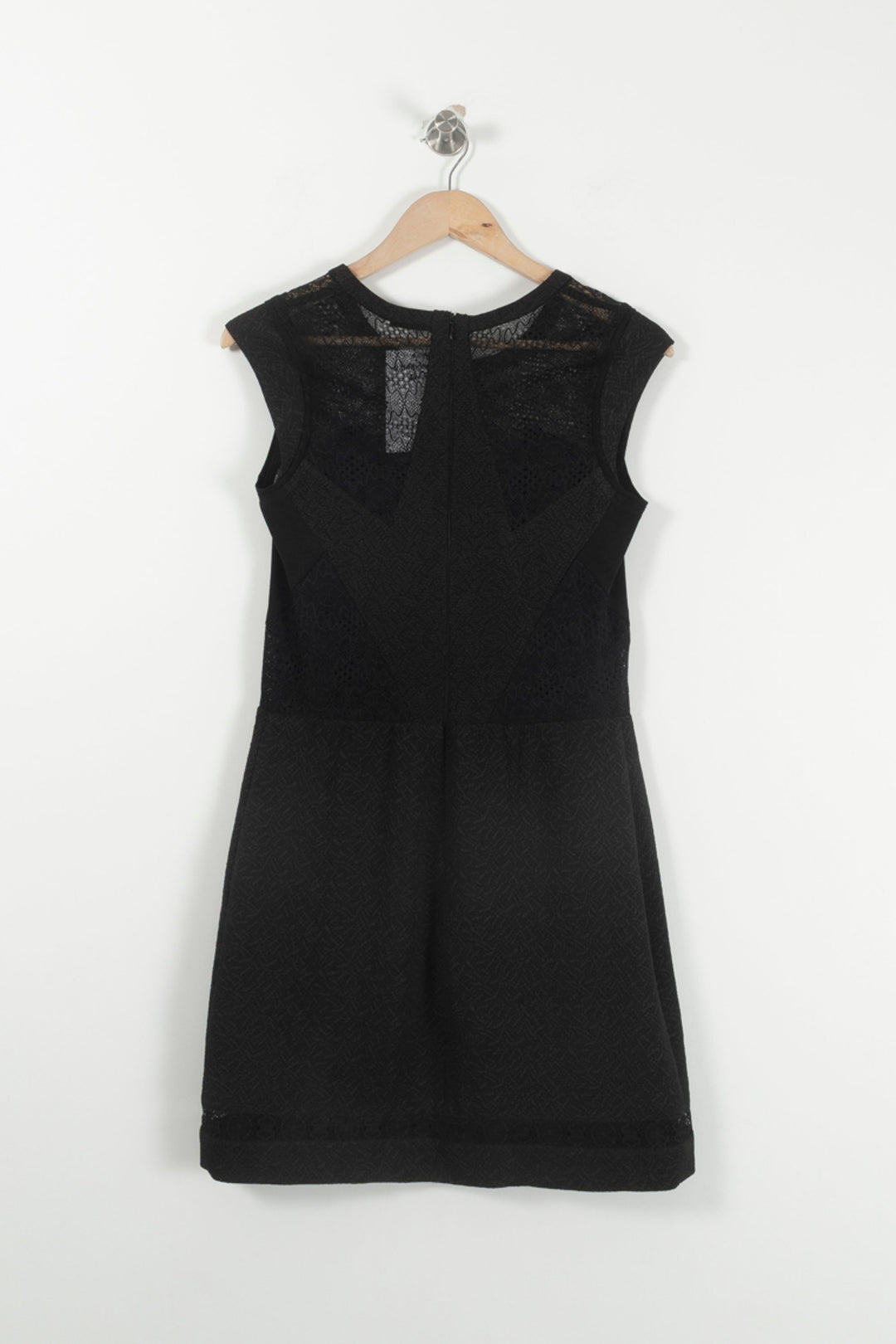 Robe Courte Noire - Taille L/40 de la marque The Kooples | PARAD92905 - Vendu par Paradigme - Image 4