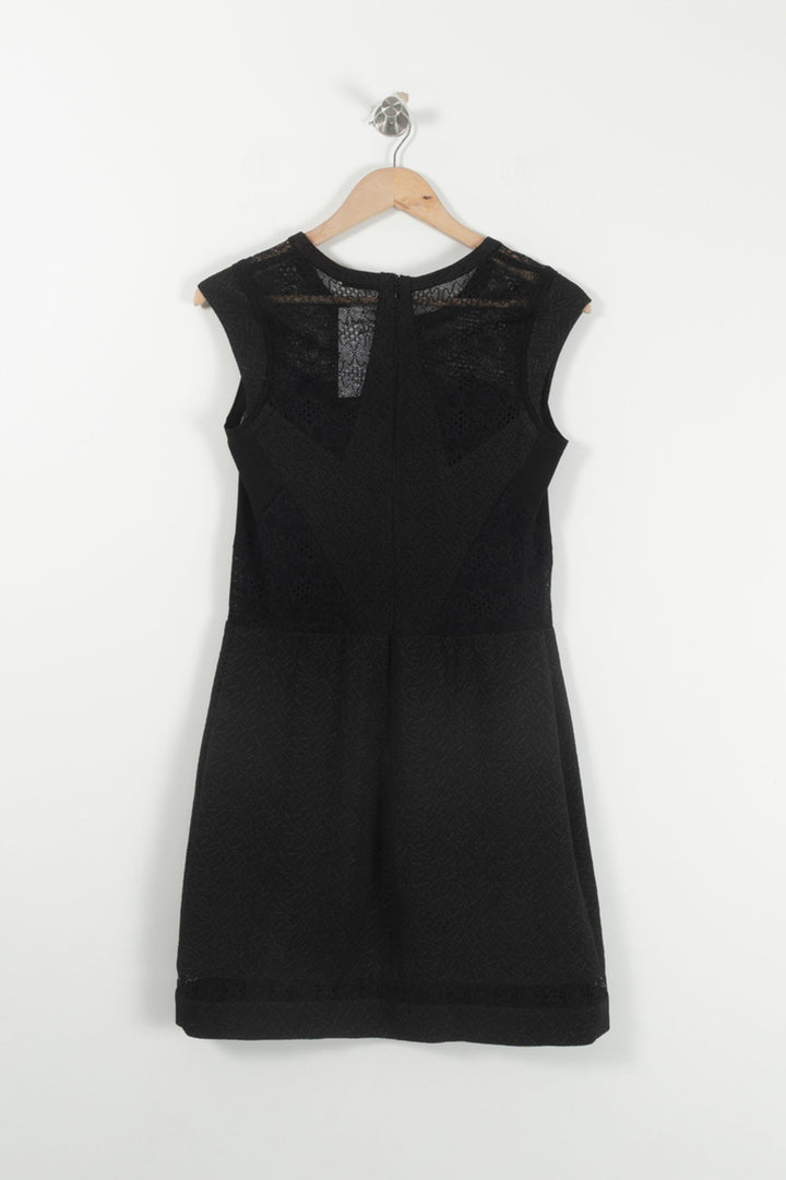 Robe Courte Noire - Taille L/40 de la marque The Kooples | PARAD92905 - Vendu par Paradigme - Image 4
